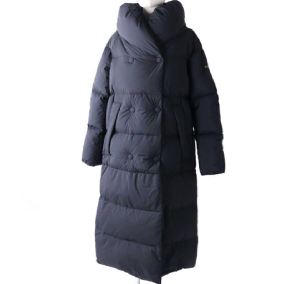 新品 ロングダウンコート