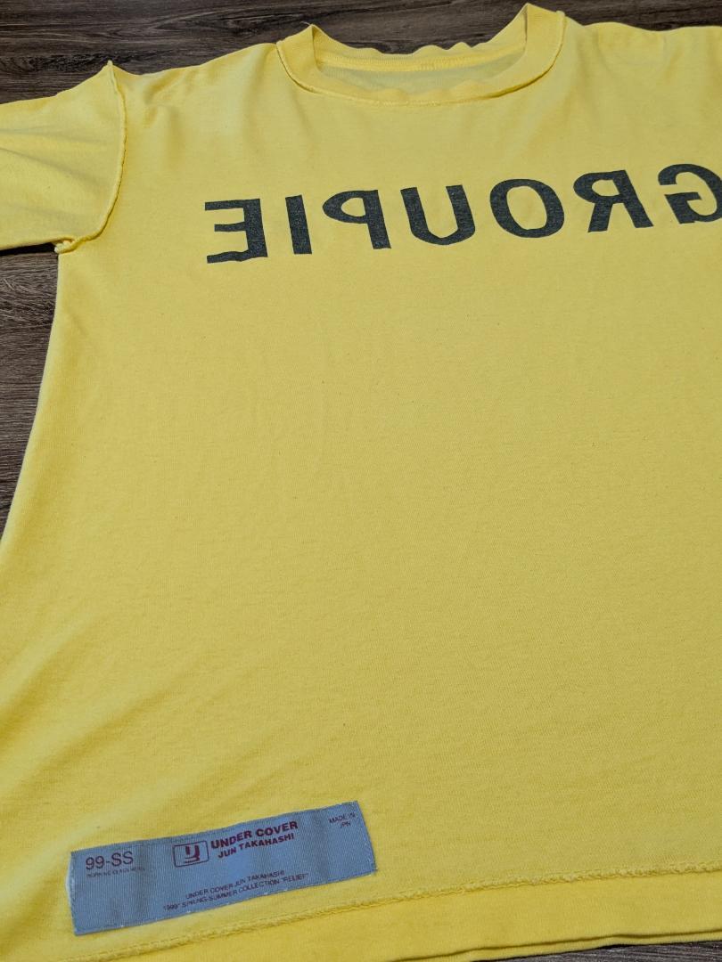 アンダーカバー 1999SS GROUPIEリバーシブルTシャツ RELIEF期