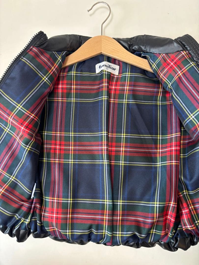 極美品☆familiar ファミリア ダウン フェザー コート 90cm