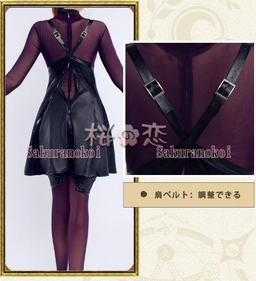 桜の恋製　Fate FGO　スカサハ　ランサー　衣装＋ウィッグ　Ｍ