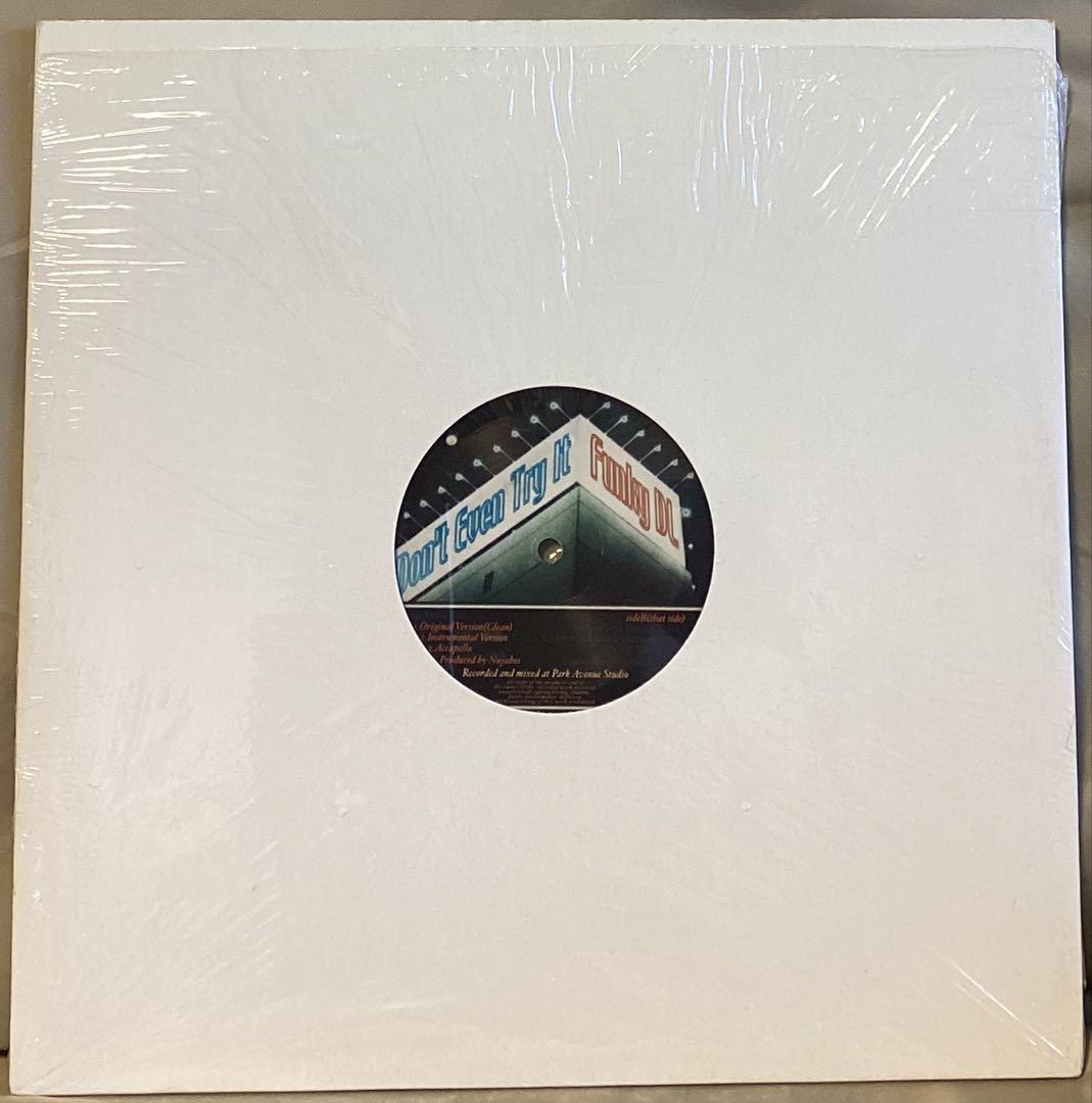 USED)Don't Even Try It 12インチレコード ヌジャベス - メルカリ