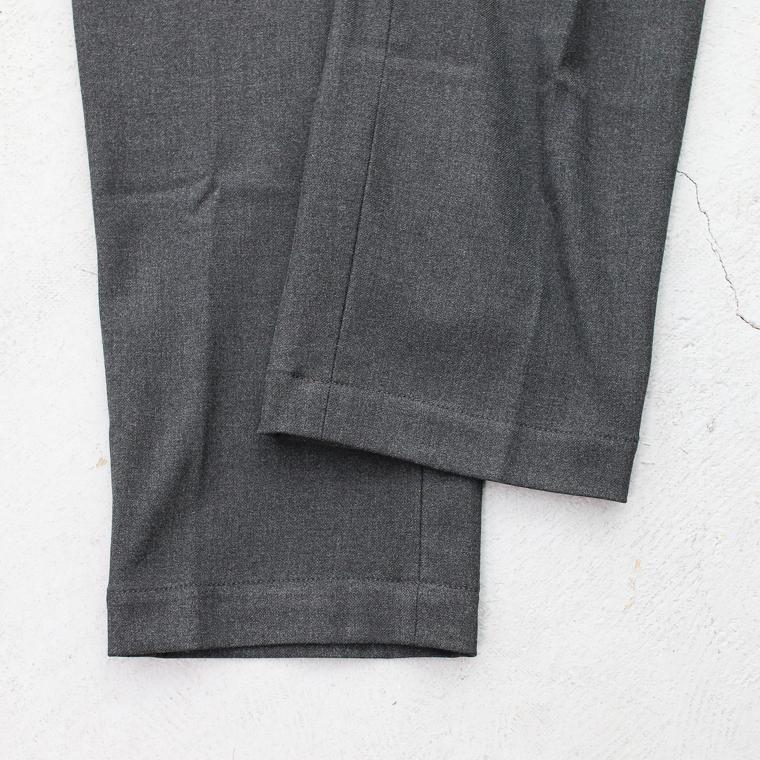 新品 メイプル melple ウィンターキャット 1タックパンツ チャコール L