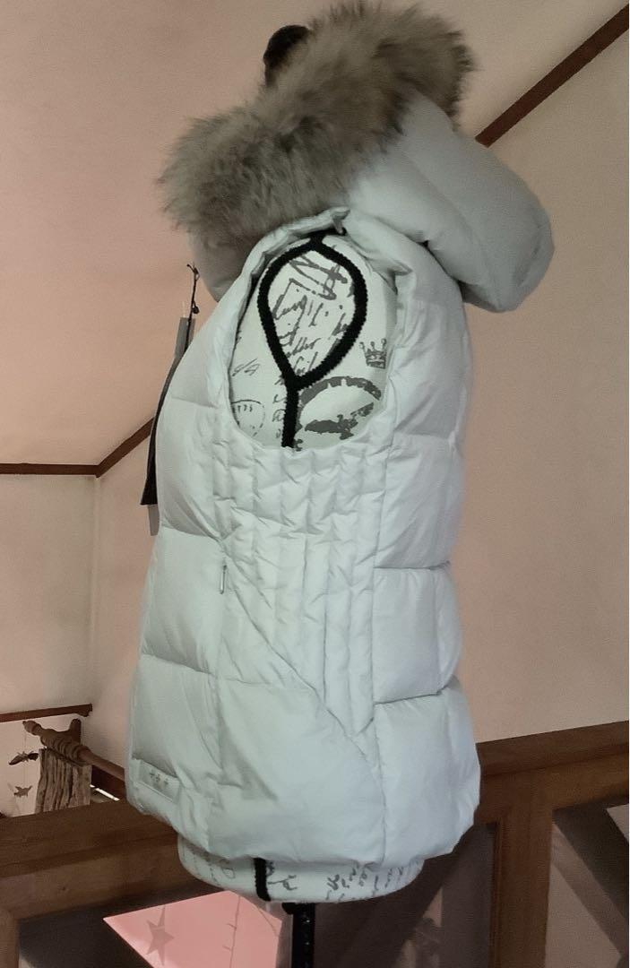 TATRAS タトラス22AW ZALAGA ダウンベスト ライトグレー 4