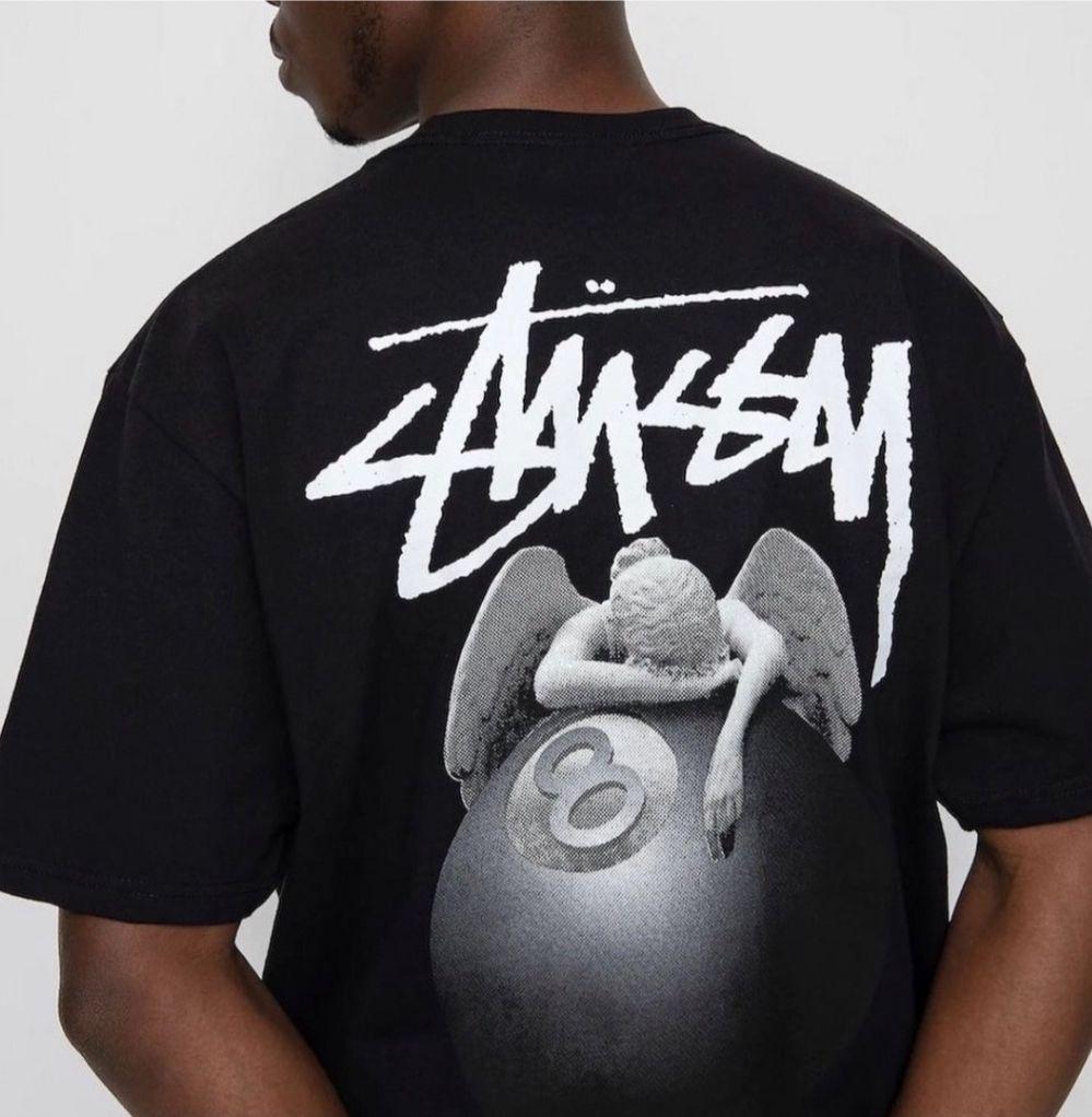 ステューシー☆STUSSY ANGEL TEE 黒 ブラック 天使/L
