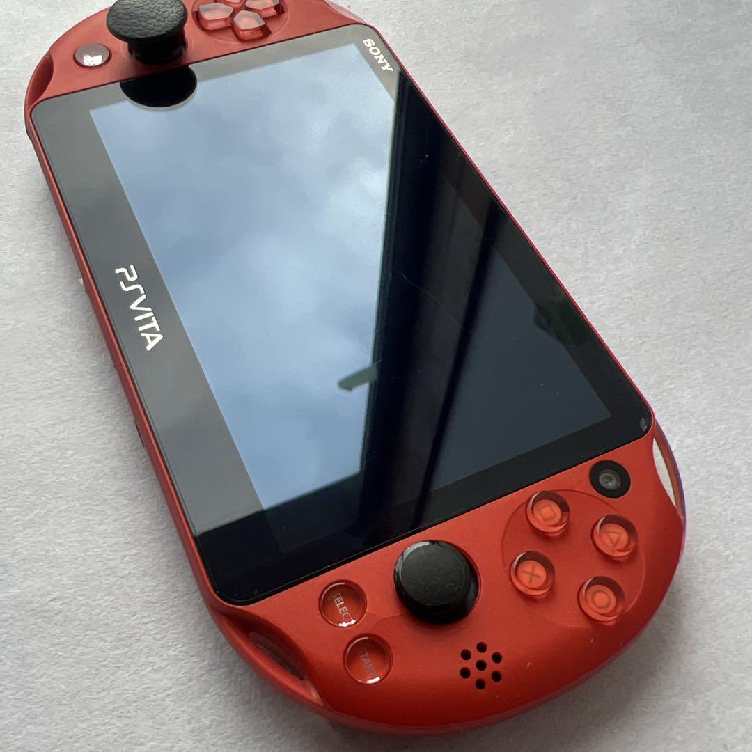 訳あり】SONY PSVita PCH-2000 メタリック・レッド - メルカリ