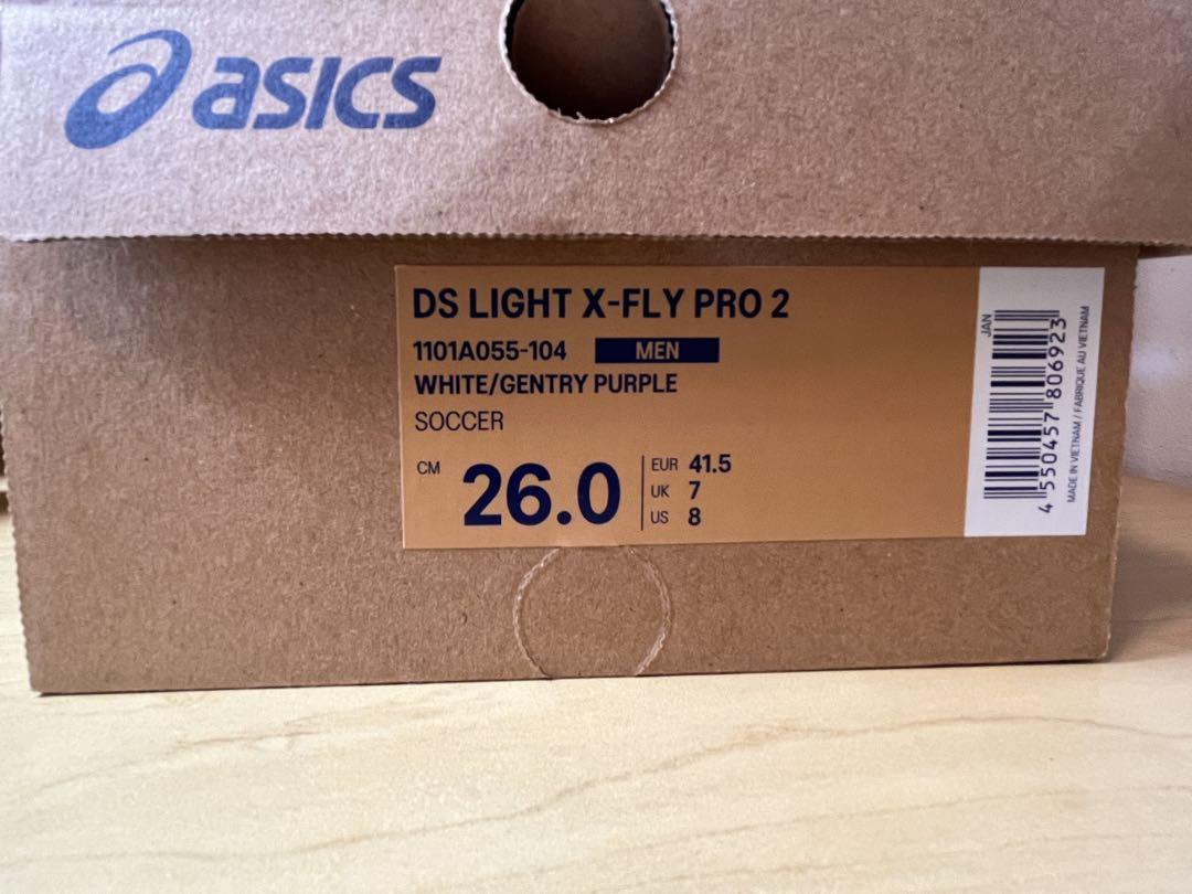 【新品】【26cm】asics DS LIGHT X-FLY PRO2パープル