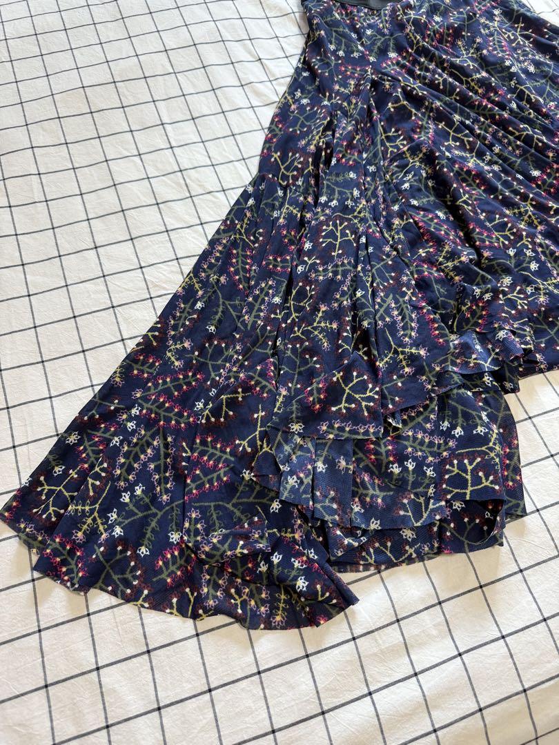 VIVIENNE TAM フレアスカート サイズ0 花柄