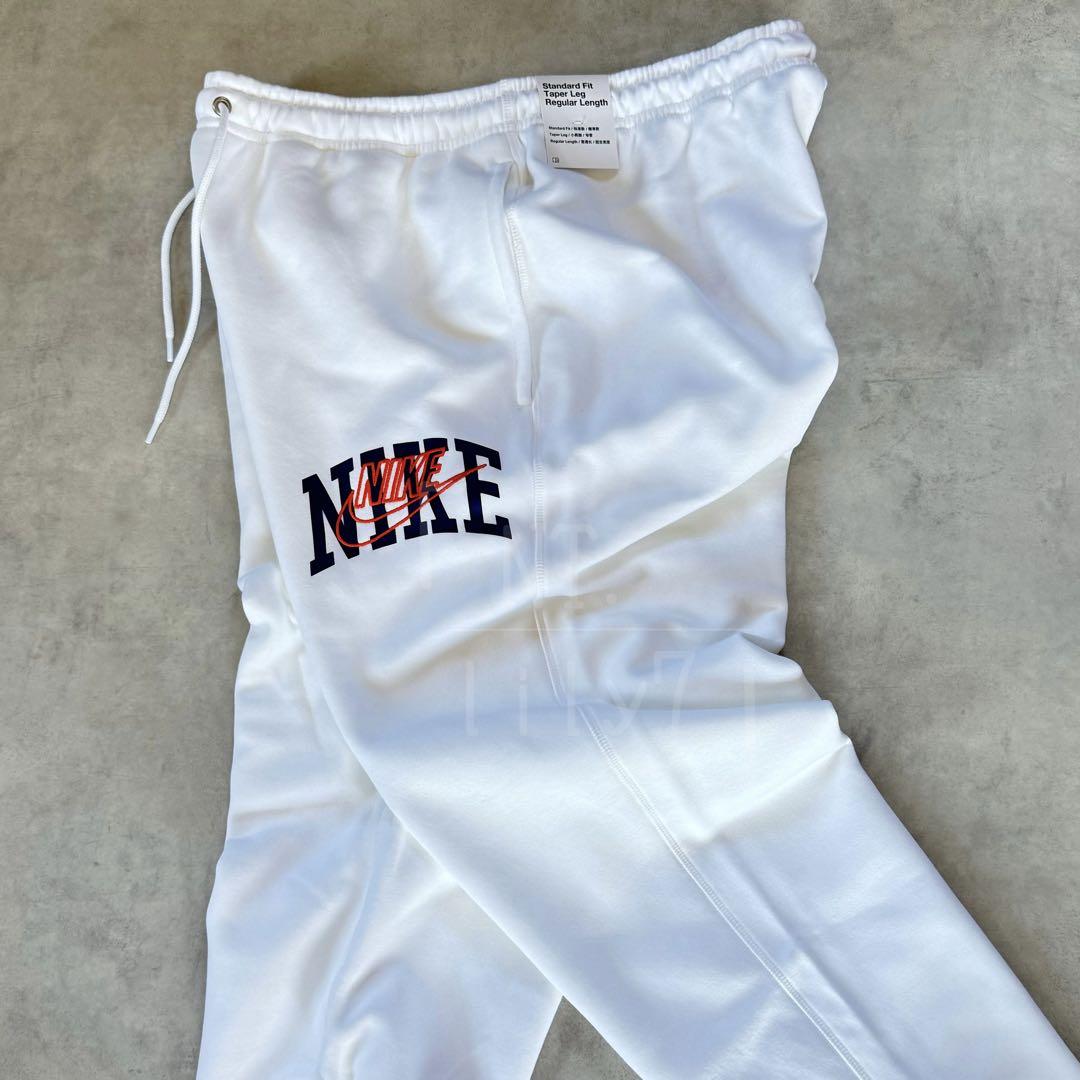 M NIKE トレーナー ジョガーパンツ フリース スウェット ブルー ホワイト