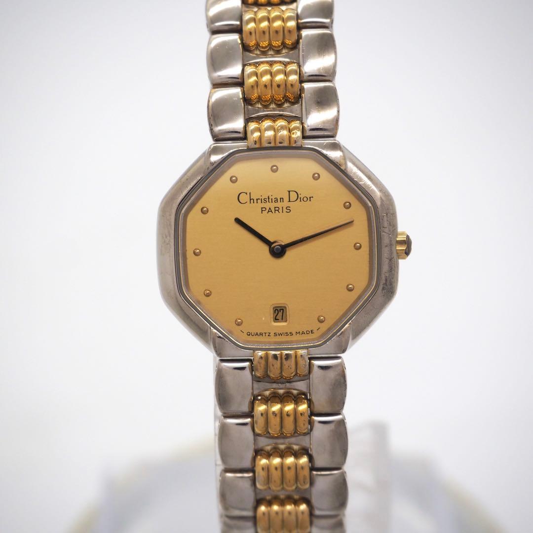 387 ChristianDior レディース 時計 オクタゴン ゴールド 387 ChristianDior レディース 時計 オクタゴン ゴールド
