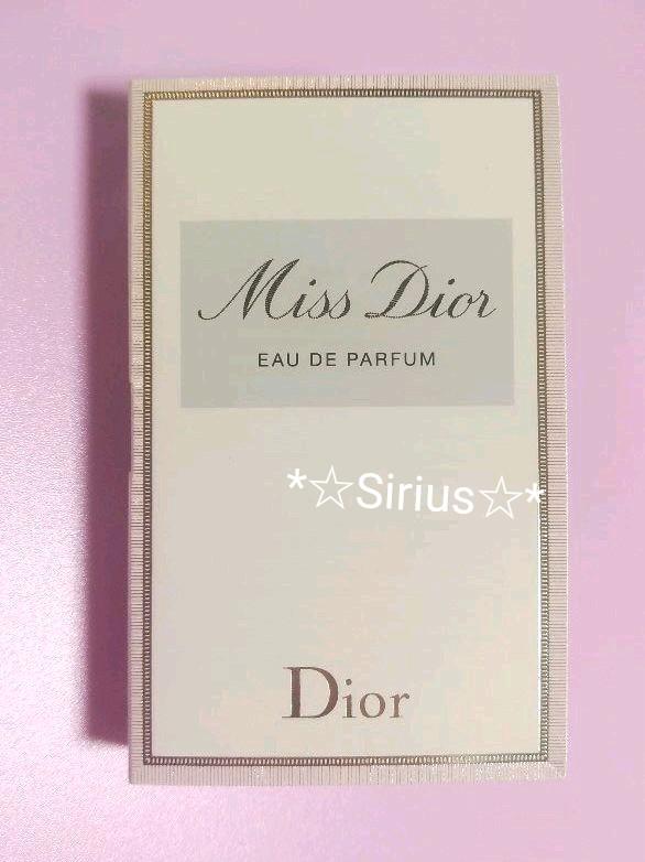 ☆新品未使用☆Dior 新ミスディオール オードゥパルファン 1ml 1個 ☆新品未使用☆Dior 新ミスディオール オードゥパルファン 1ml 1個