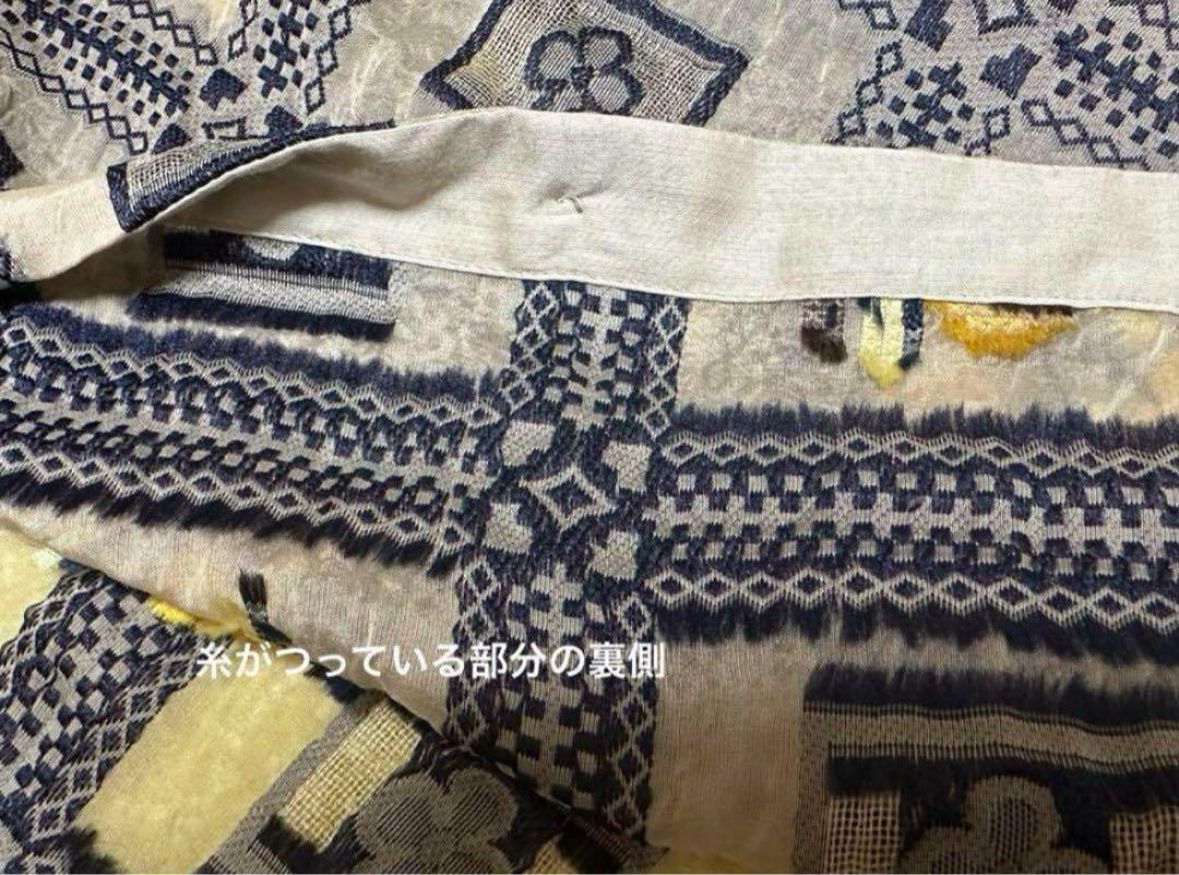 roku 6 刺繍　刺繍シャツ　ブラウス　シャツ　刺繍ブラウス