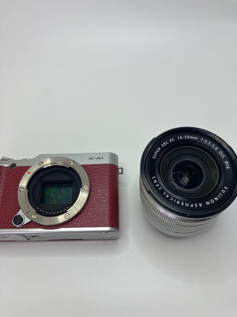 【美品・返品保証】富士フイルム X-A1 レンズキット（16-50mm・元箱付き