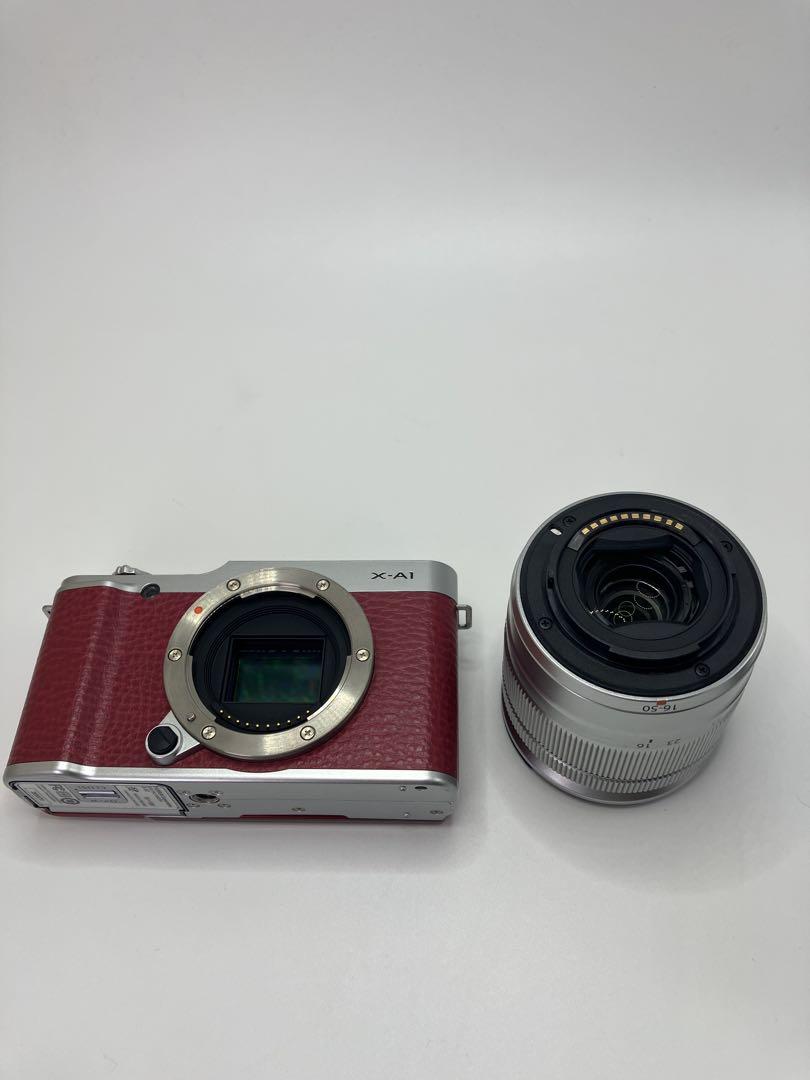 【美品・返品保証】富士フイルム X-A1 レンズキット（16-50mm・元箱付き