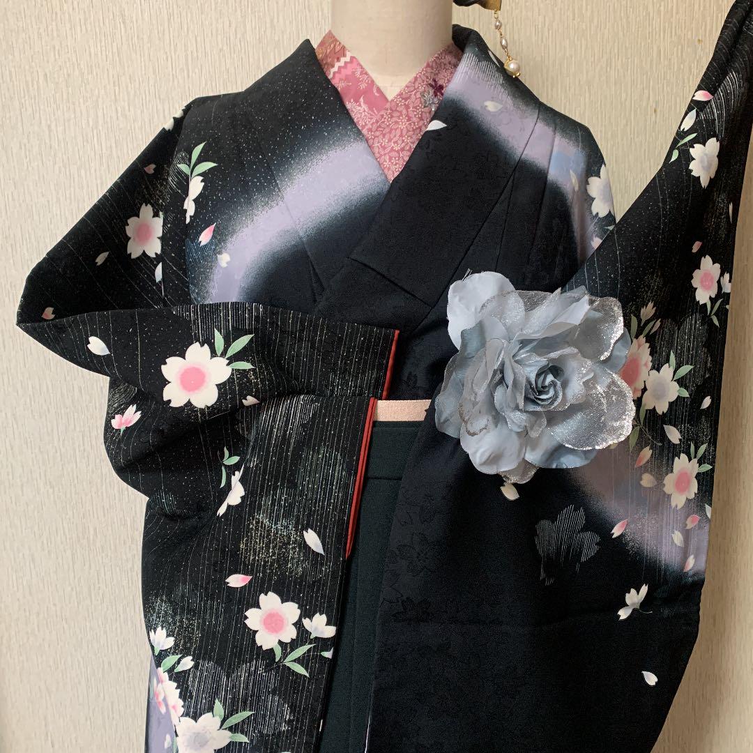 高評価人気 卒業式♣️渋カワ系♣️袴セット♣️着易い桜袴用二尺袖♣️長襦袢付き♣️大学生♣️レディース TlNhI-m15732931966 人気再入荷