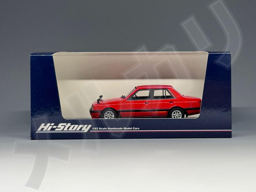 HS 1/43 三菱 ランサー EX 1800GSR ターボ 1981 レッド