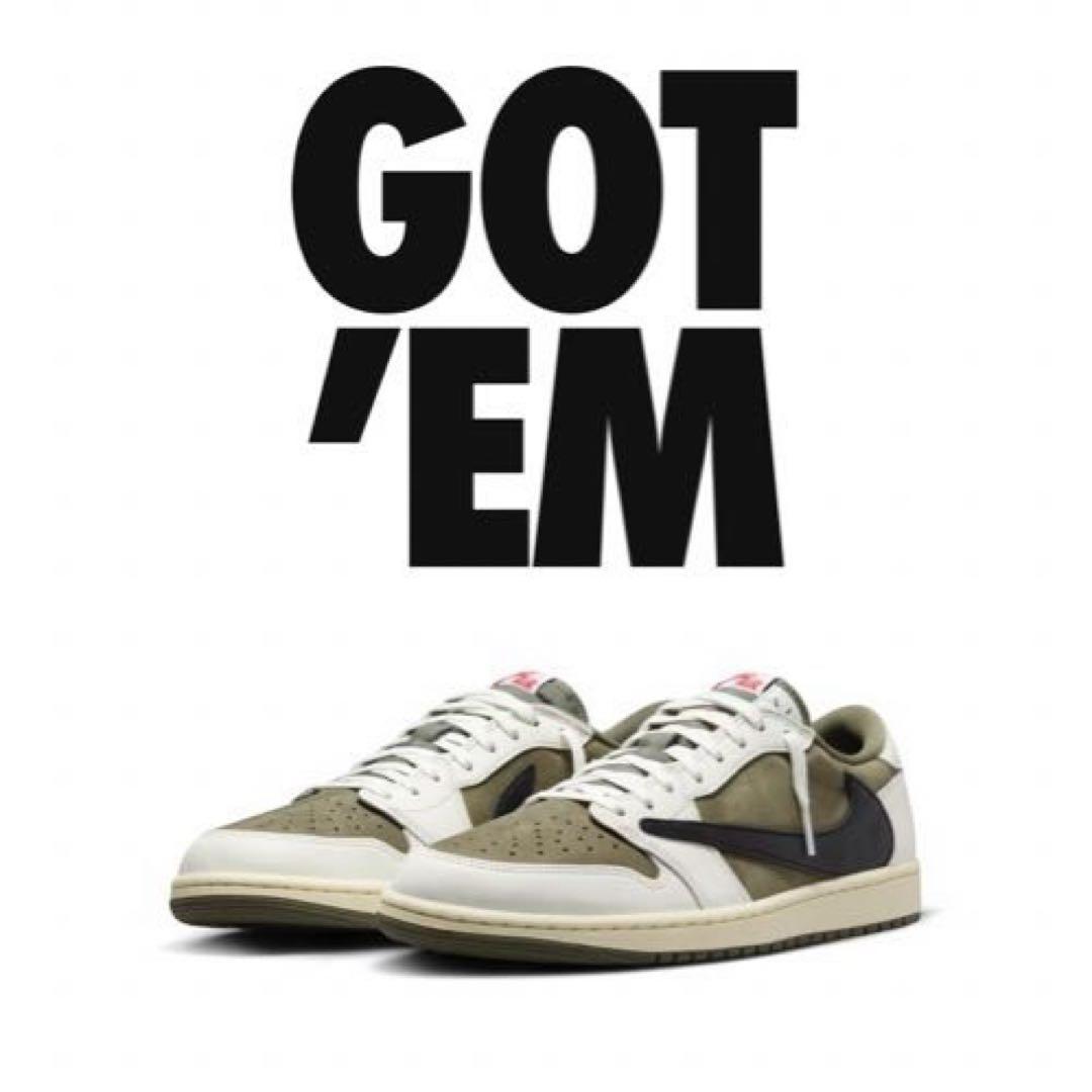 エアジョーダン 1 LOW OG SP x Travis Scott