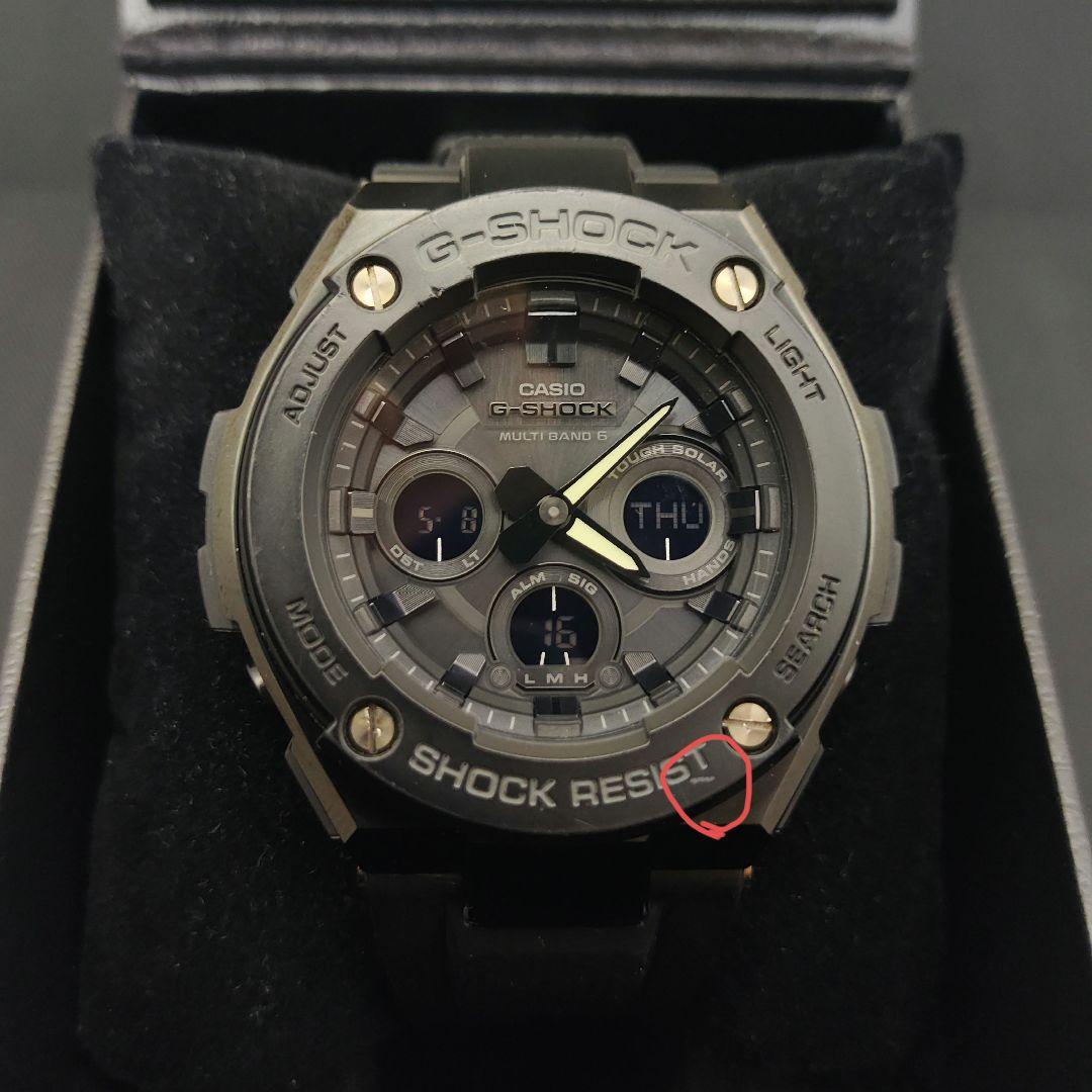 G-SHOCK GST-W300G-1A1JF ブラック 黒