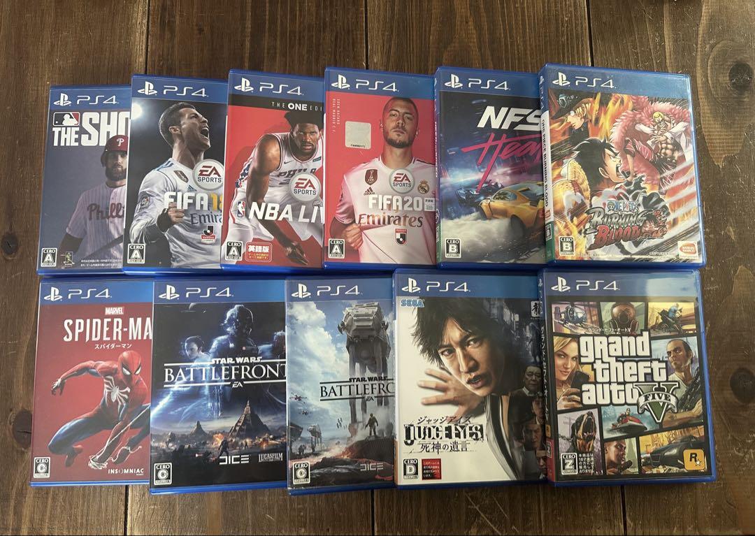 PS4ゲームセット 11本まとめ売り
