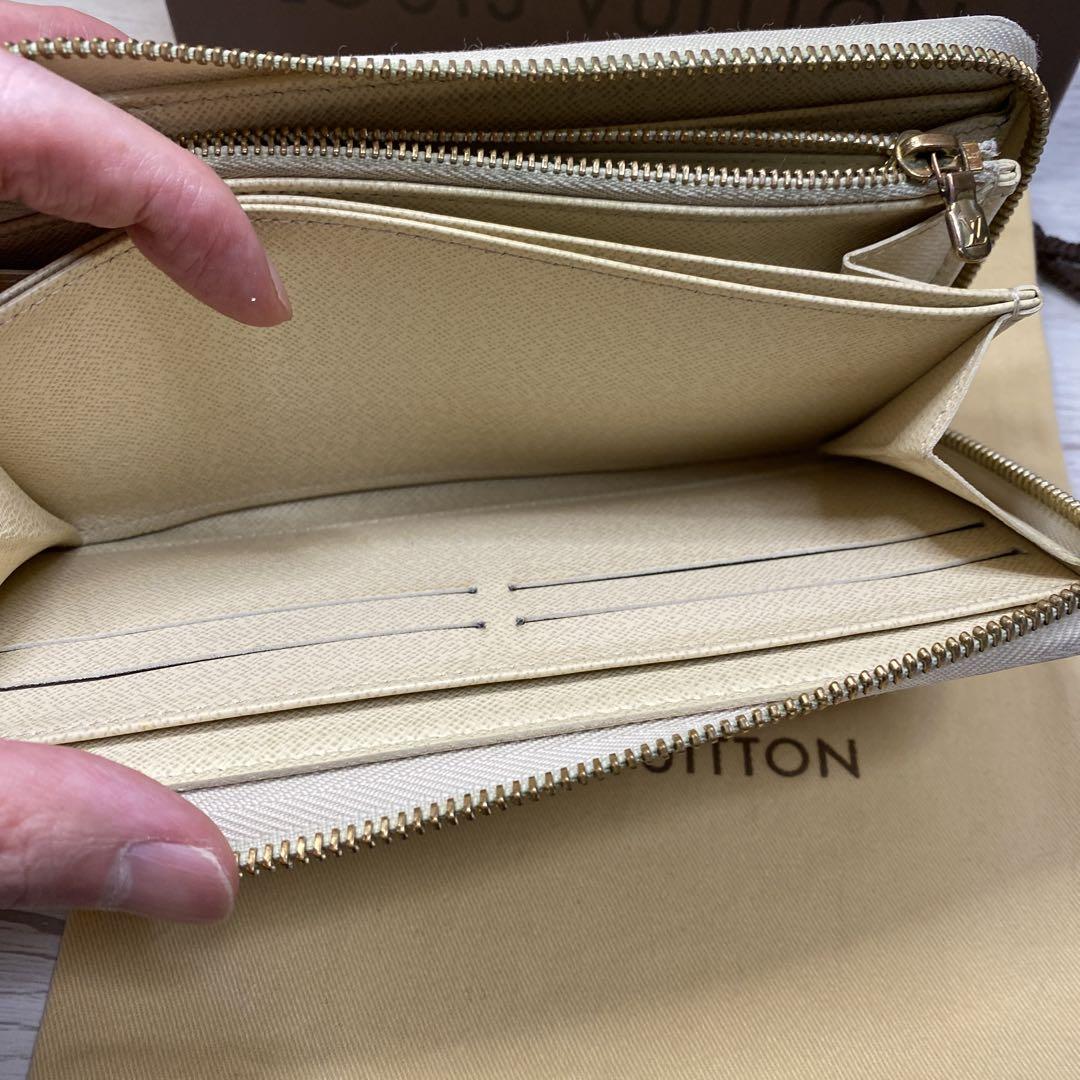 LOUISVUITTONルイヴィトン ダミエ アズール ジッピーウォレット長財布