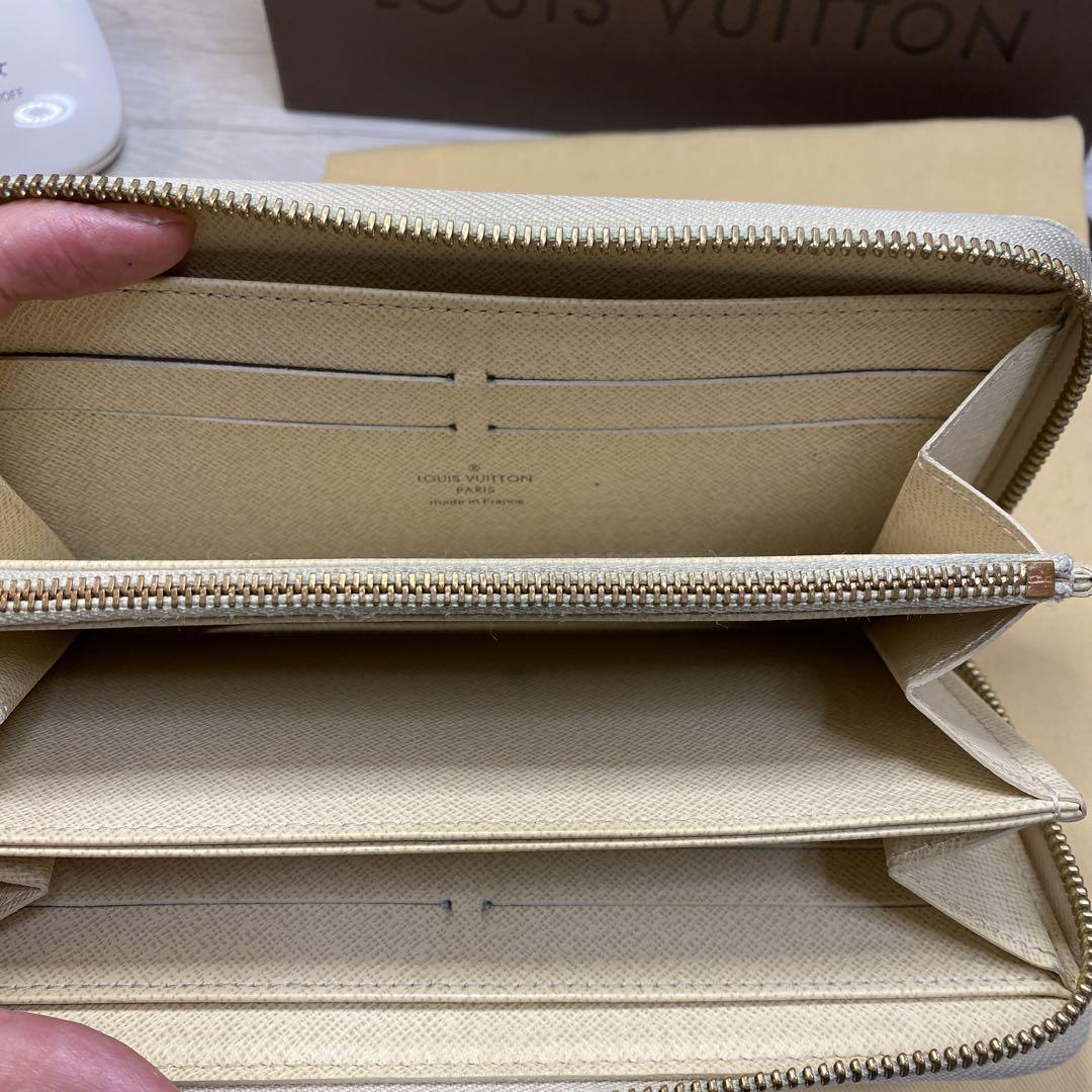 LOUISVUITTONルイヴィトン ダミエ アズール ジッピーウォレット長財布