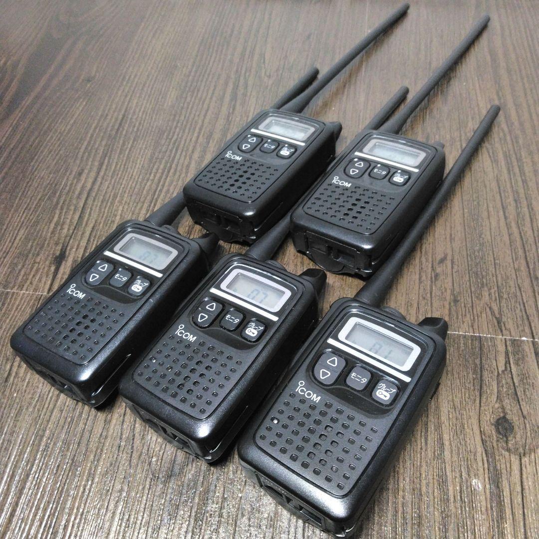5台フルセット★ICOM IC-4300L 特定小電力トランシーバー 程度良好♪ IC-4300L アイコム 免許・資格のいらない特定小電力