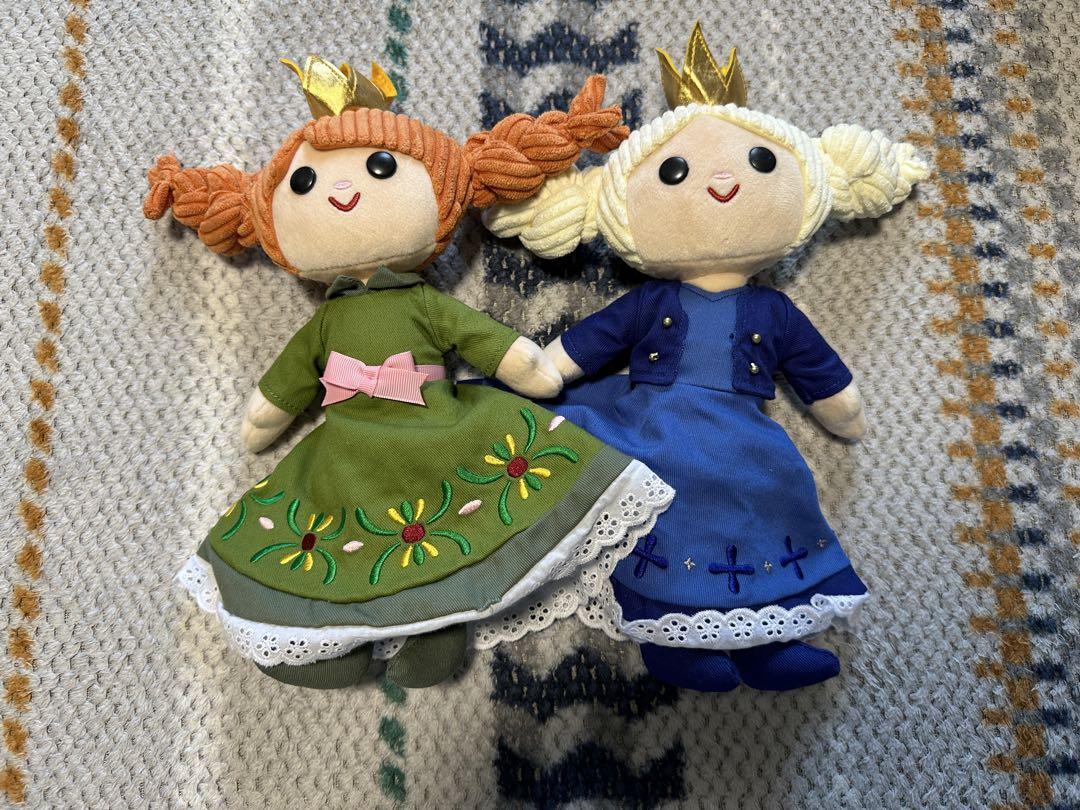 ファンタジースプリングス アナ雪 ぬいぐるみ 新品タグ付き ディズニーシー ファンタジースプリングス アナ雪