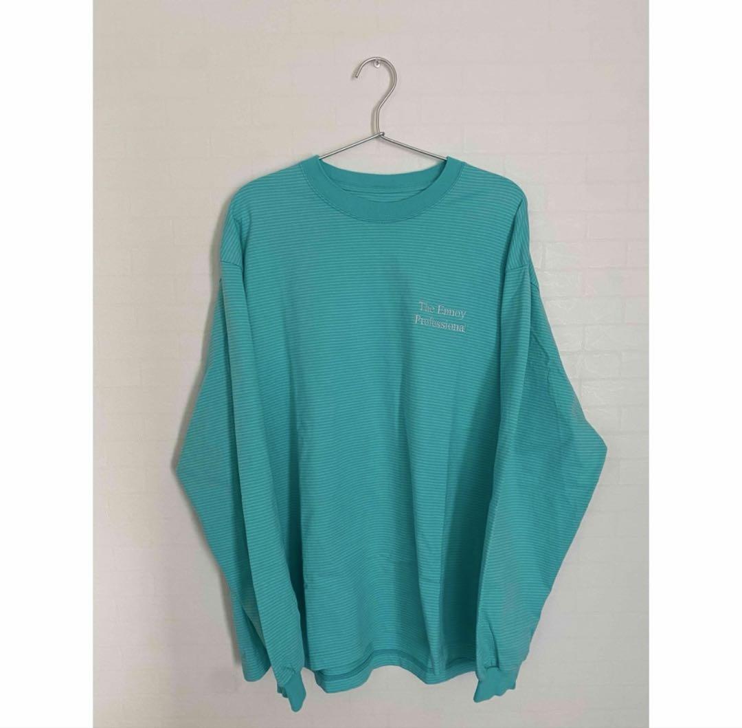 Ennoy BORDER T-SHIRTS MINTBLUE エンノイ
