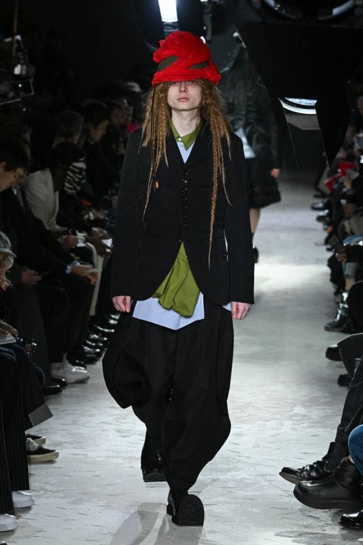 25aw コムデギャルソンオムプリュス ウールギャバ 寅壱パンツ MM COMME des GARCONS HOMME PLUS