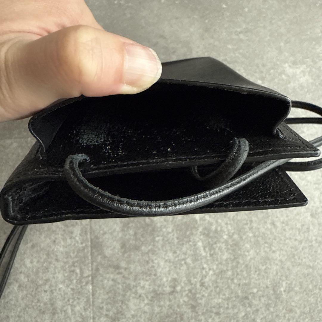 新品未使用　スマートショルダーウォレット BLACK スマートショルダーウォレット BLACK*TURQUOISE - メルカリ