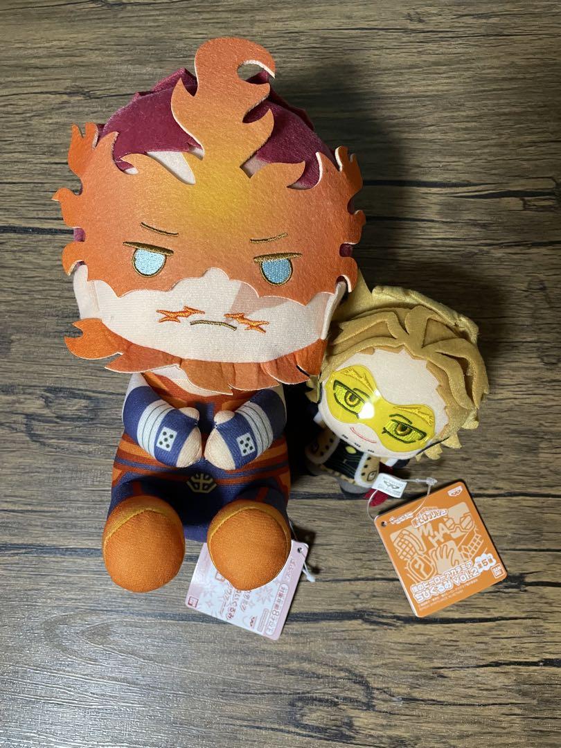 僕のヒーローアカデミア ぬいぐるみ2種 エンデヴァー ホークス