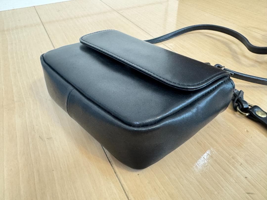 美品 マーガレットハウエル 2way ショルダーバッグ 本革 黒☆