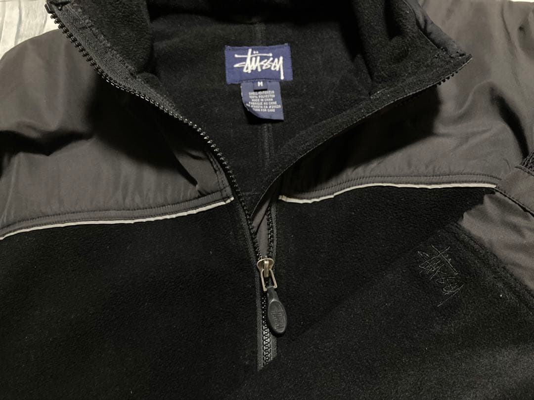 超目玉枠】 希少 old stussy フリースジャケット ドローコード tdh