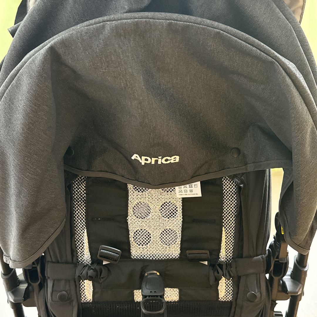 美品★Aprica アップリカベビーカー　ラクーナクッションAE グレー