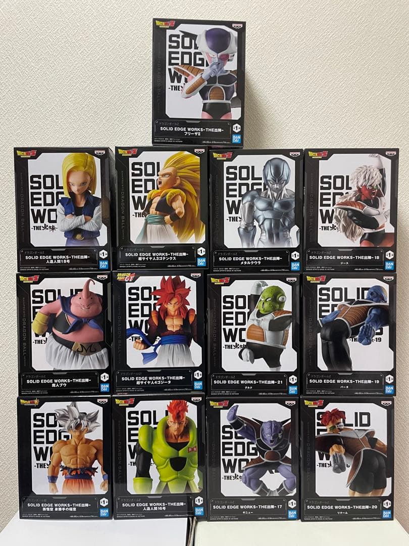 【匿名配送】ドラゴンボールZ SOLID EDGE WORKS 出陣　セット
