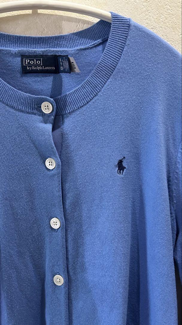 Polo by Ralph Lauren ライトブルー カーディガン