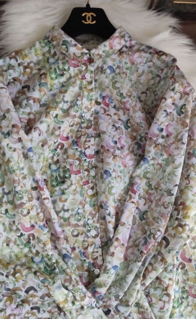 シャツワンピース