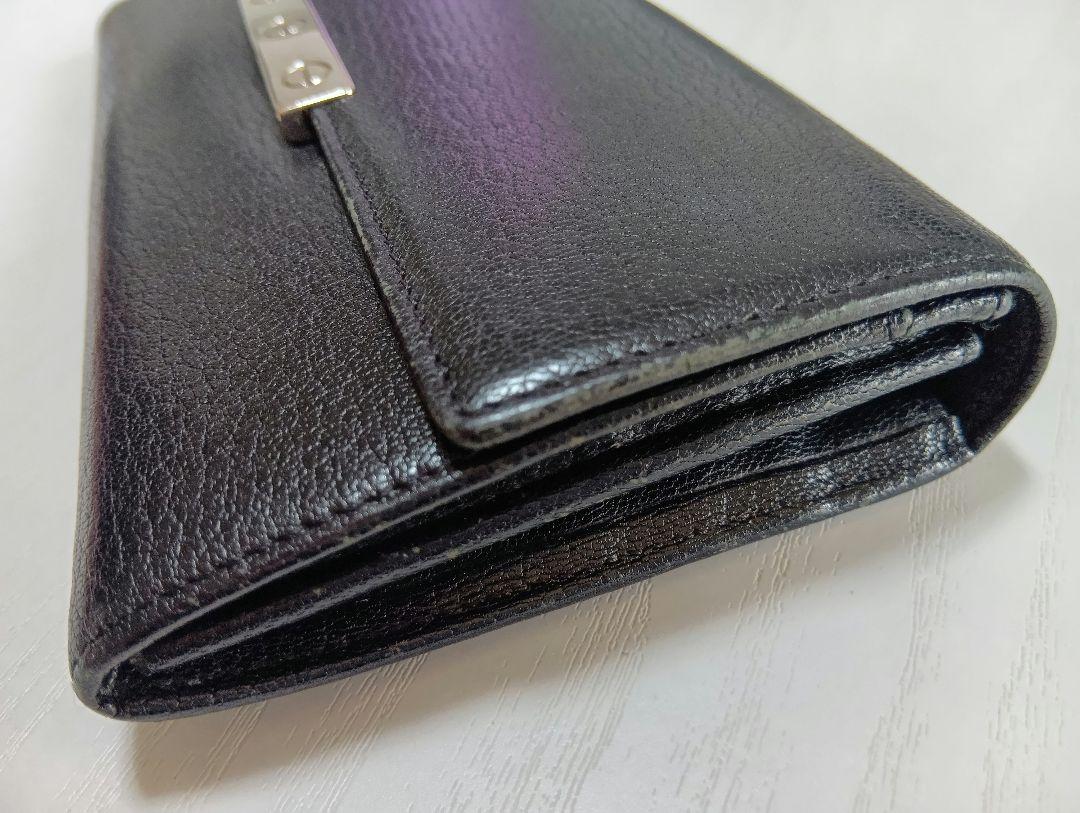 カルティエ　黒　長財布　ラブコレクション