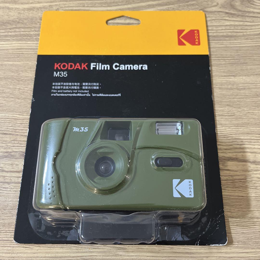 新品　Kodak コダックフィルムカメラM35 アーミーグリーン　フィルム付き