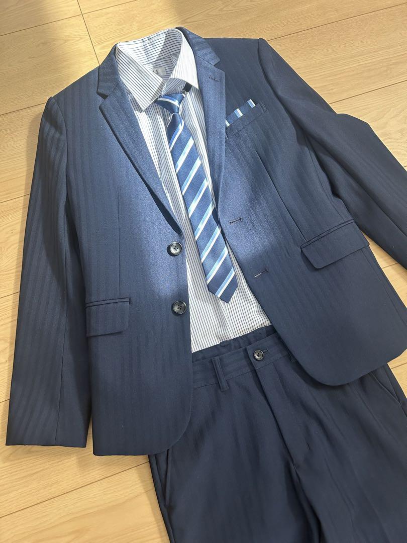 エル ELLE EN NOIR スーツ150 美品　卒業式 入学式