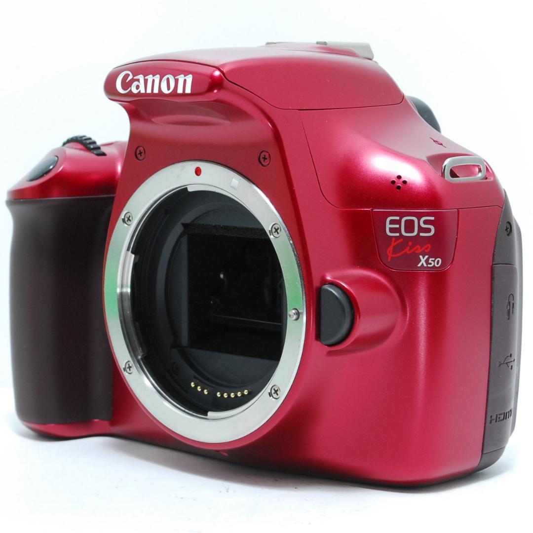 ❣希少カラー レッド❣スマホ転送❣Canon X50❣届いてすぐ使える❣