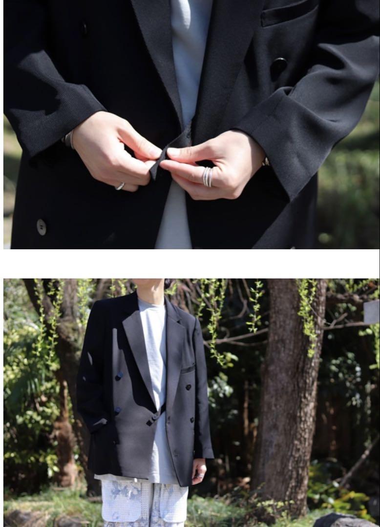 【未使用/希少サイズ】overcoat オーバーコート ダブル ジャケット