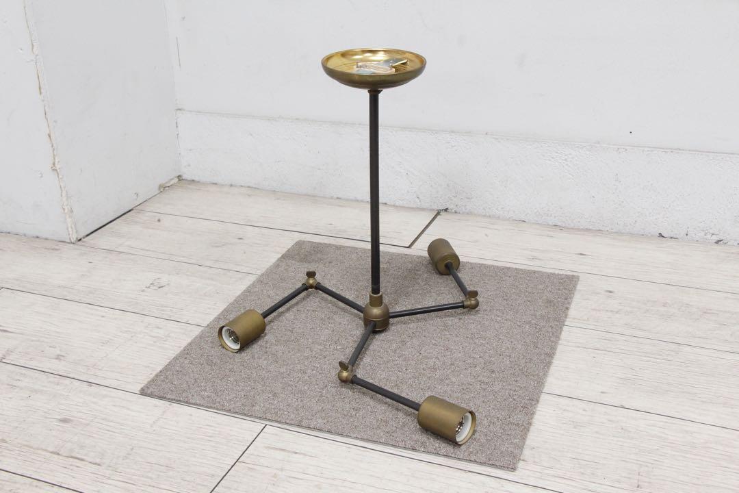 【極美品】 ACME furniture SOLID BRASS LAMP