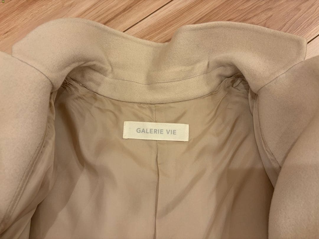 GALERIE VIEギャルリーヴィー ライトメルトンチェスターコート 36 GALERIE VIEギャルリーヴィー ライトメルトンチェスターコート 36