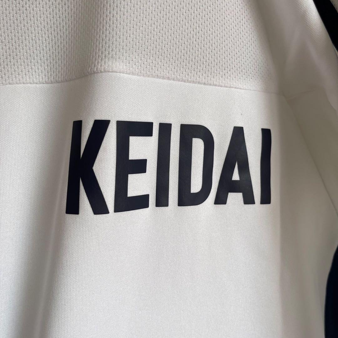 アディダス 未使用品 長袖サッカーシャツ ユニフォーム 日本製 カレッジロゴ
