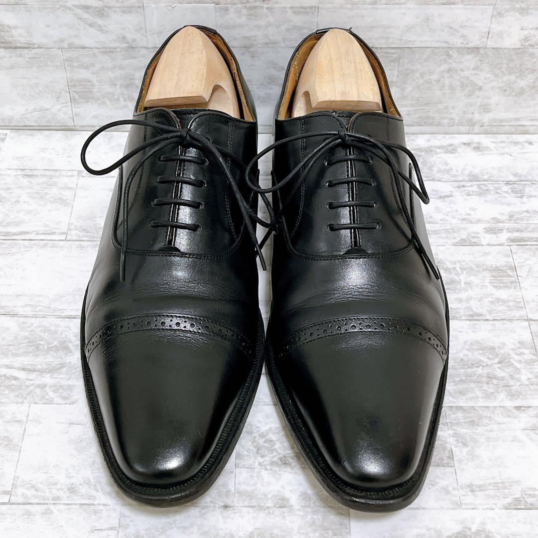 美品✨REGAL リーガル パンチドキャップ ビジネスシューズ 26cm 黒
