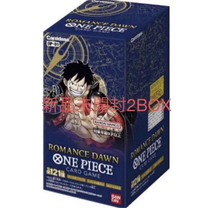 BANDAI - ワンピースカード 強大な敵 未開封テープ付き 2BOX