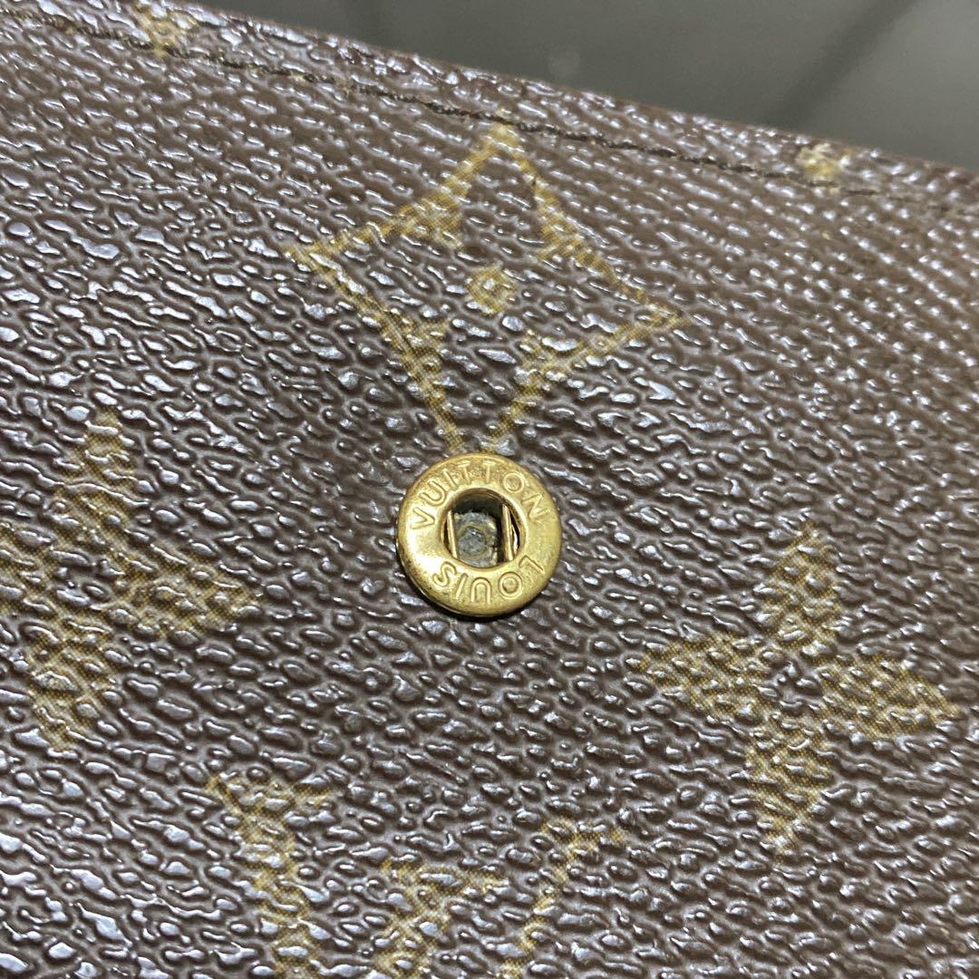 ④☆在庫SALE/良品 ♪モノグラム がま口 財布
