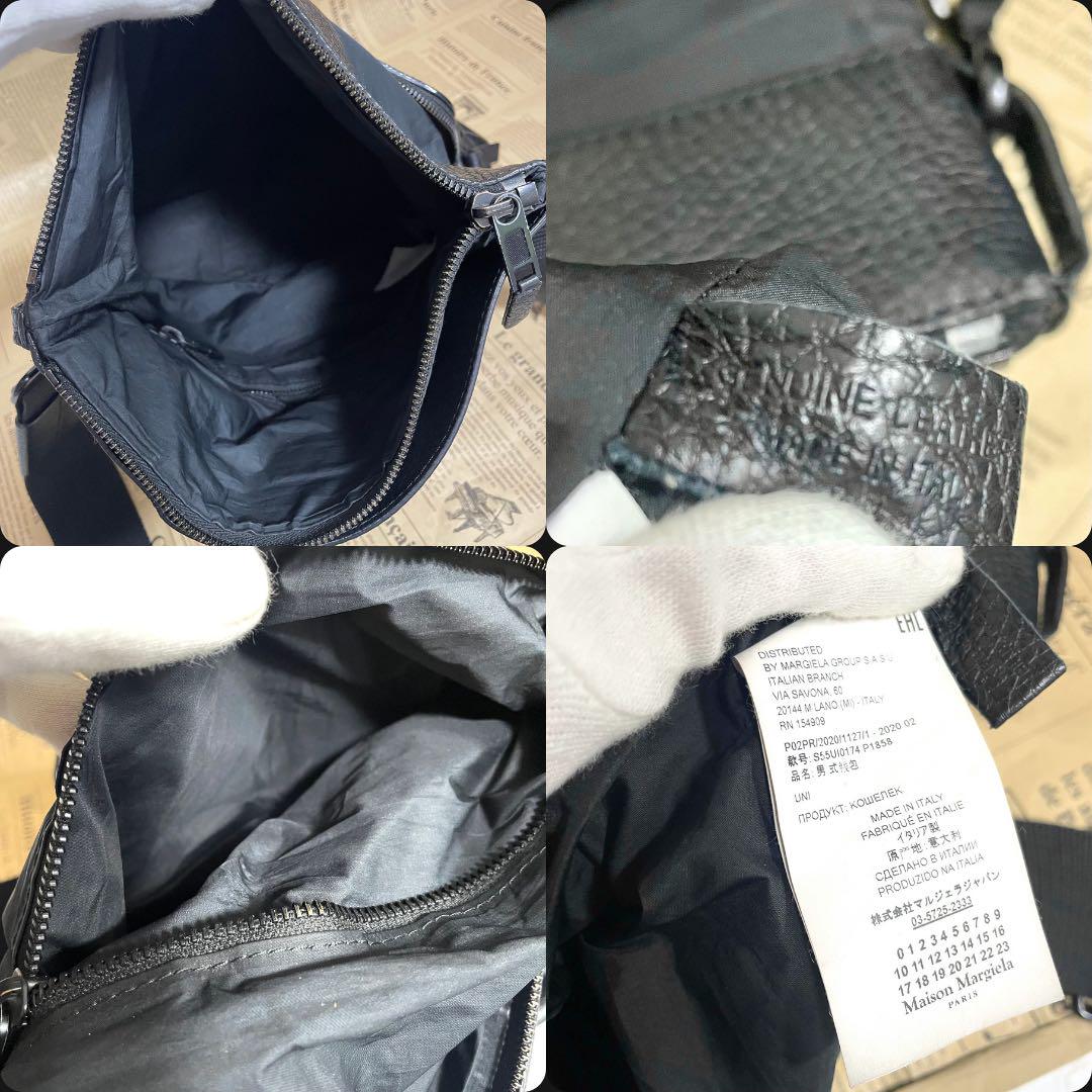 メゾンマルジェラ 5AC ブラック メンズ ショルダーバッグ Margiela