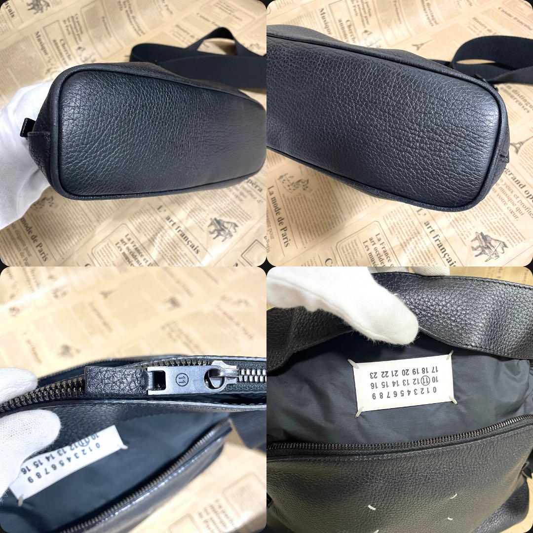 メゾンマルジェラ 5AC ブラック メンズ ショルダーバッグ Margiela