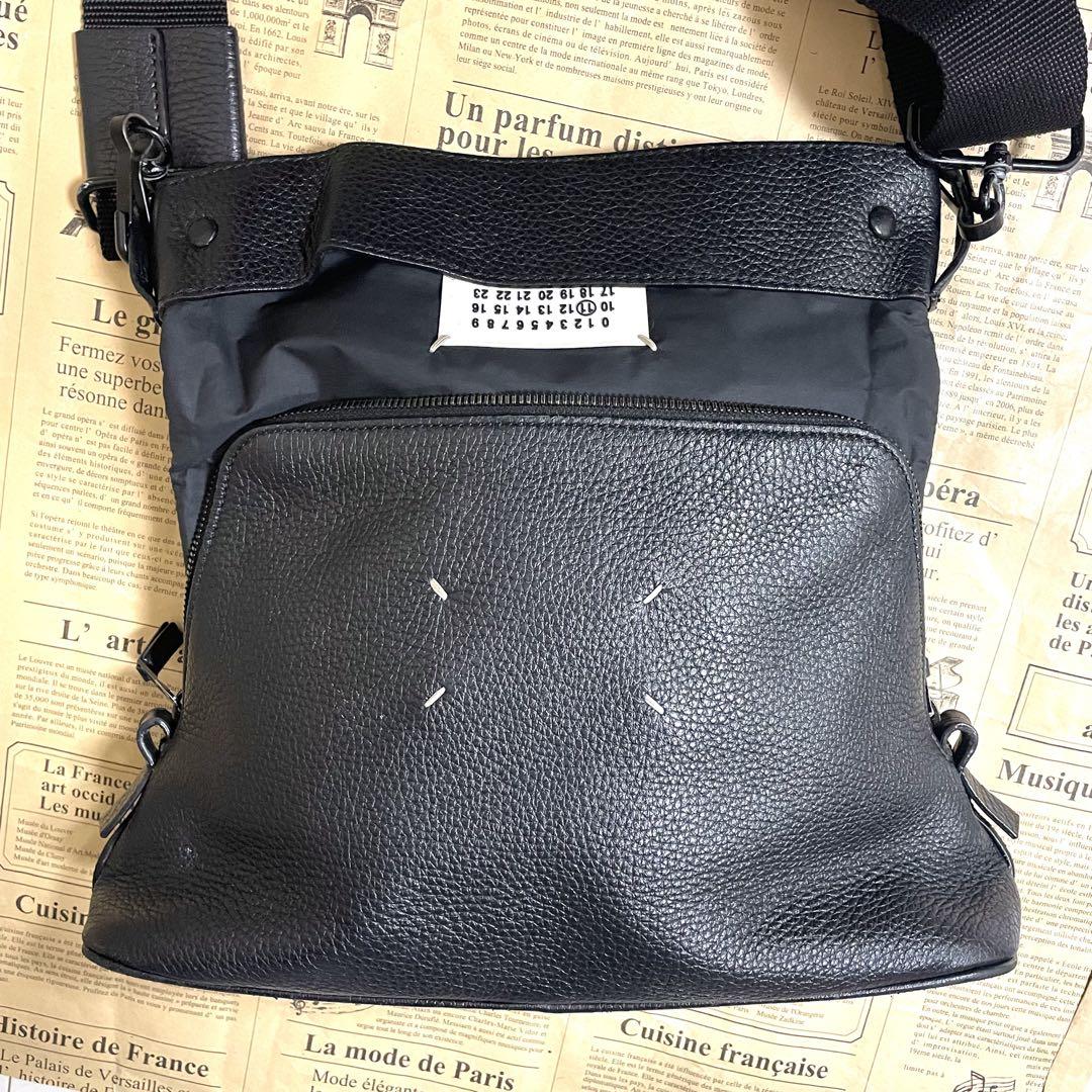 メゾンマルジェラ 5AC ブラック メンズ ショルダーバッグ Margiela